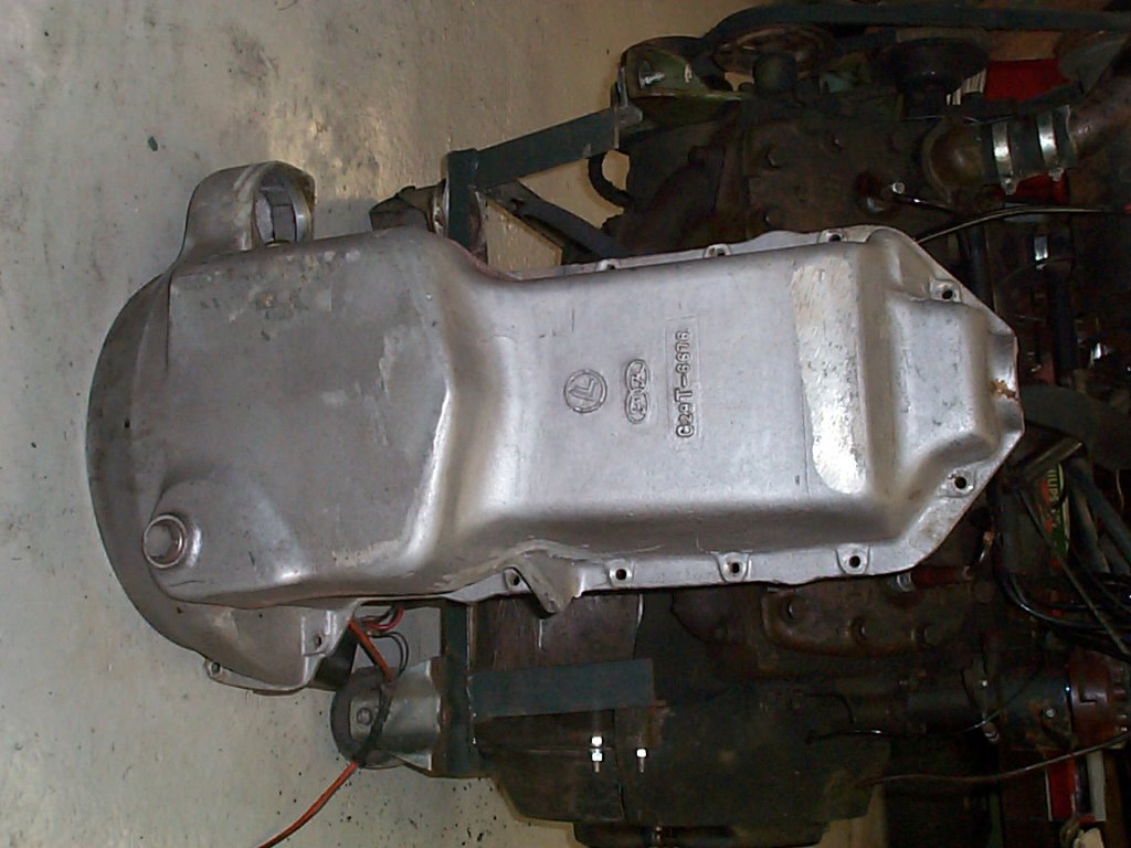 Flathead ford aluminum oil pan #4
